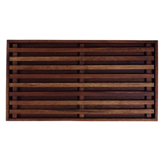Planche à pain Wood en bois d'acacia avec récupérateur - Asa Sélection