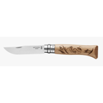Couteau OPINEL n8 SPORT Tradition grav - Ski