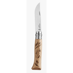 Couteau OPINEL n°8 SPORT Tradition gravé - Ski