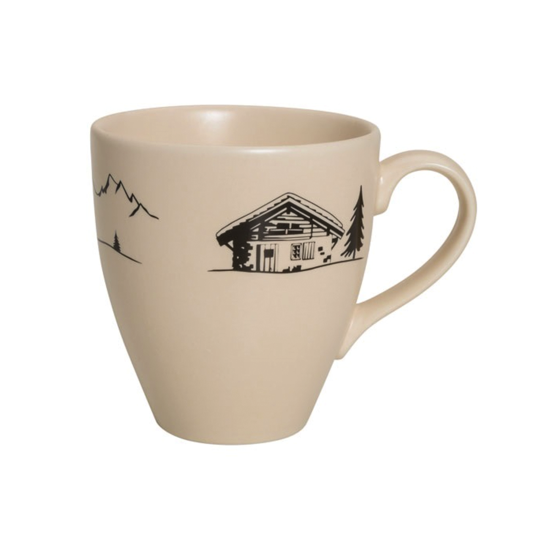 Grand Mug Montagne en porcelaine- 45CL